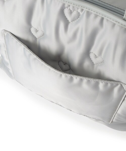 Ober Tashe(オーバータッシェ)の「【新生活・新学期】ハートモチーフトートバッグ(トートバッグ・レディース・グレー/ブラック/ピンク系・FREE)」の17枚目の写真