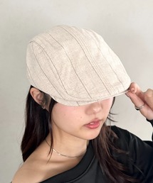 Bamm（バム）の「ピンストライプハンチング（ハンチング/ベレー帽）」