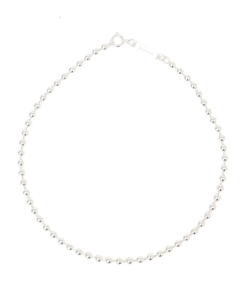 in mood(インムード)の「in mood:マルチ ボール チェーン ネックレス(ネックレス・レディース・シルバー・ONE SIZE)」の8枚目の写真