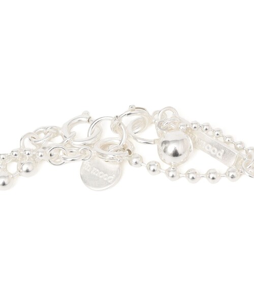 in mood(インムード)の「in mood:マルチ ボール チェーン ネックレス(ネックレス・レディース・シルバー・ONE SIZE)」の10枚目の写真