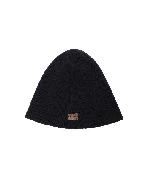 新品未開封☆ALEXIA STAM Logo Beanie ブラック ALEXIA STAM（アリシアスタン）の「Logo Beanie /ロゴ刺しゅうビーニー