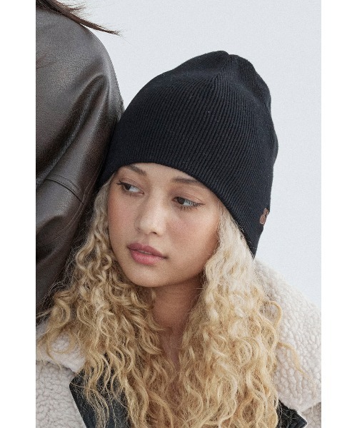 ALEXIA STAM（アリシアスタン）の「Logo Beanie /ロゴ刺しゅうビーニー