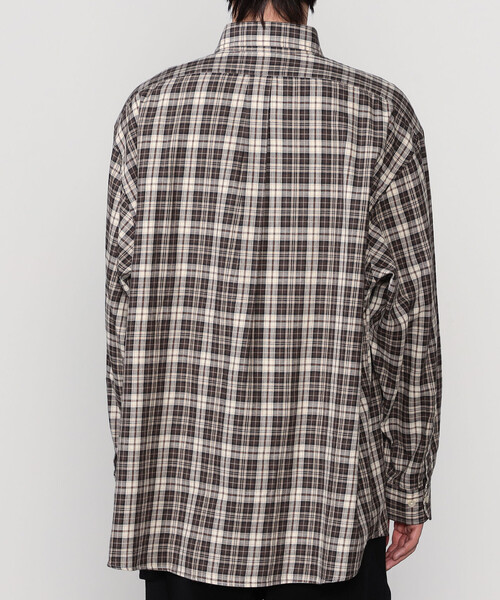 BROOKS BROTHERS（ブルックスブラザーズ）の「Brooks Brothers |〈別注〉コットンフランネル ポロカラーボタンダウンシャツ BEIGE MEN（シャツ/ブラウス・メンズ・ベージュ系その他・L/XL/M）」の11枚目の写真