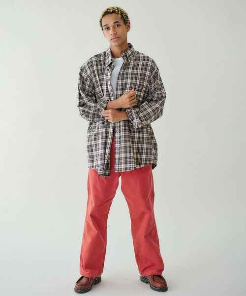 セール】Brooks Brothers |〈別注〉コットンフランネル ポロカラー