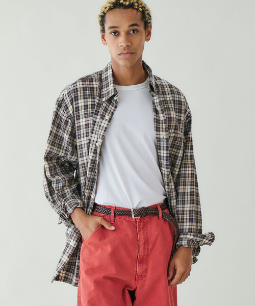 セール】Brooks Brothers |〈別注〉コットンフランネル ポロカラー