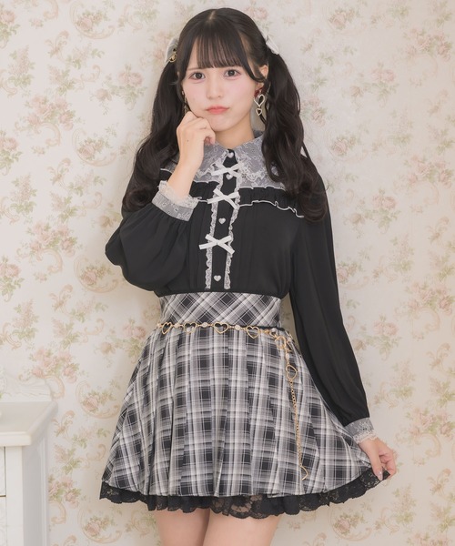 ROJITA（ロジータ）の「プチリボンデザインブラウス（シャツ/ブラウス・レディース・ホワイト/ブラック/パープル・FREE）」の15枚目の写真