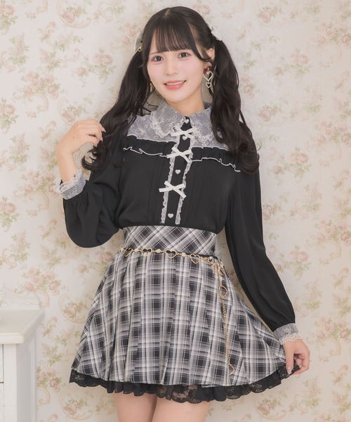 ROJITA（ロジータ）の「プチリボンデザインブラウス（シャツ/ブラウス・レディース・ホワイト/ブラック/パープル・FREE）」の16枚目の写真