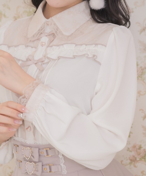 ROJITA（ロジータ）の「プチリボンデザインブラウス（シャツ/ブラウス・レディース・ホワイト/ブラック/パープル・FREE）」の20枚目の写真