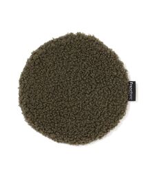 Francfranc（フランフラン）の「ブークレ コースター グリーン（ランチョンマット/テーブルウェア）」