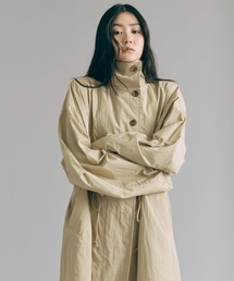 Weather Cloth Military Overcoat