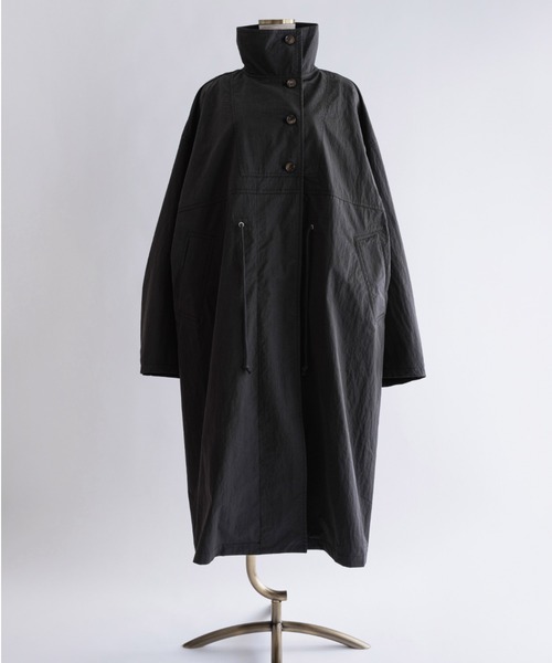 EN NEUME(エンノイム)の「Weather Cloth Military Overcoat(その他アウター・レディース・ベージュ/ブラック/カーキ・FREE)」の2枚目の写真