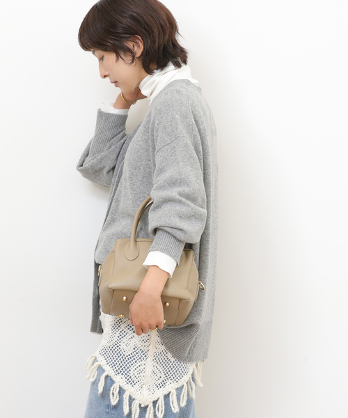 JOURNAL STANDARD relume(ジャーナルスタンダード レリューム)の「《追加 / 新色》ハミルトンウールVカーディガン(カーディガン/ボレロ・レディース・チャコールグレー/グレー/レッド・FREE)」の17枚目の写真