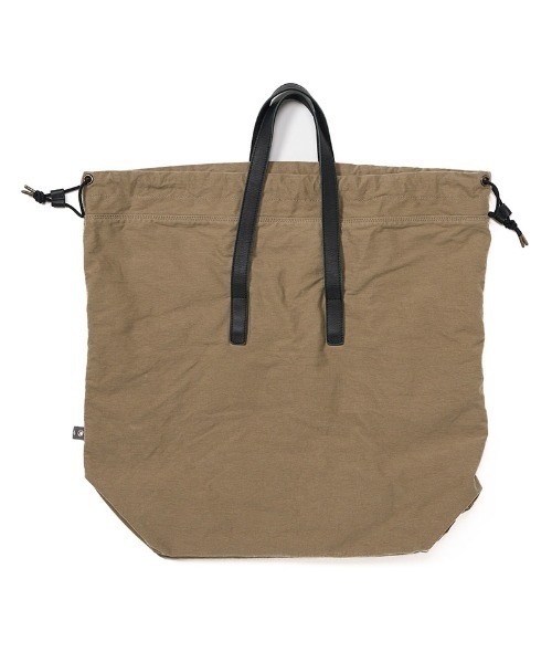 wjk(ダヴルジェイケイ)の「mko13195- vintage drawstring tote bag トートバッグ(8985 co31h)(トートバッグ・メンズ・ブラック/ベージュ系その他・FREE)」の17枚目の写真