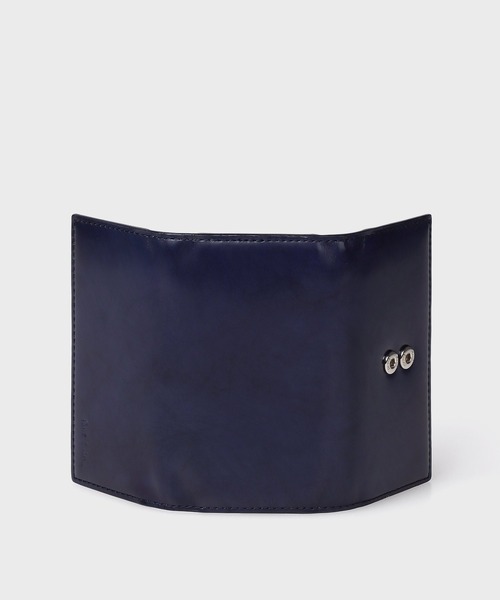 PaulSmith キーケース ブルーグレー レイヤードST BPS173 ブラシペインテッド キーケース【553437 P154】（キーケース/キー