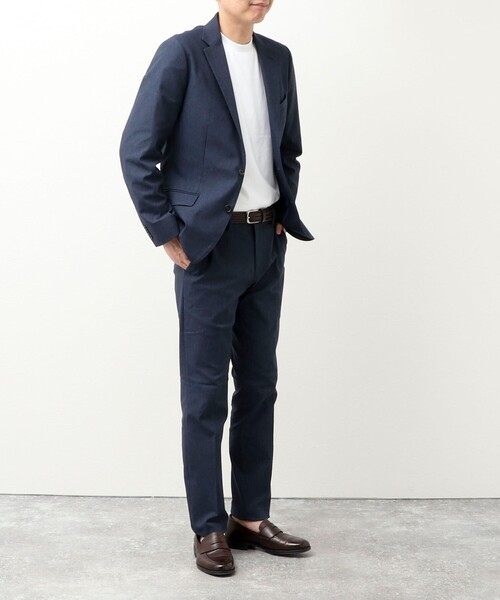 NOLLEY'S LIGHT（ノーリーズライト）の「《ビジカジ/セットアップ対応》サーモウォーカードビー パンツ（その他パンツ・メンズ・ダークネイビー/グレー/インディゴブルー・S/M/L/XL）」の10枚目の写真