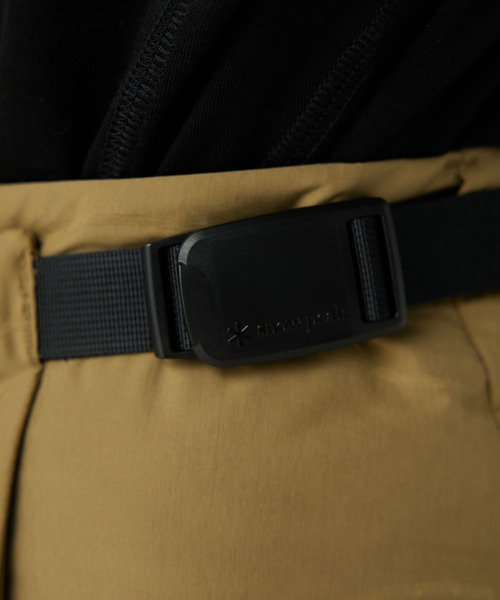 Snow Peak（スノーピーク）の「Snow Peak / Seamless Quilted Down Wrap Skirt  シームレスキルティングダウンラップスカート（スカート・レディース・ブラック/オリーブ・1/2/3）」の9枚目の写真