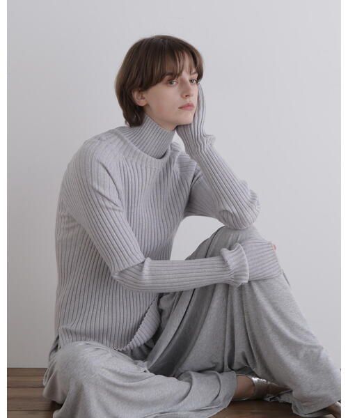 LE PHIL ルフィル　ウールリブタートル ◇ウールリブタートル（ニット/セーター）｜LE PHIL（ルフィル）の