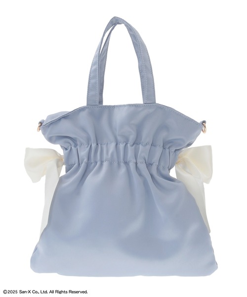 メゾンドフルール　すみっコぐらし　コラボ　ハンドバッグ　とかげ　ブルー Maison de FLEUR】『すみっコぐらし』との大人気