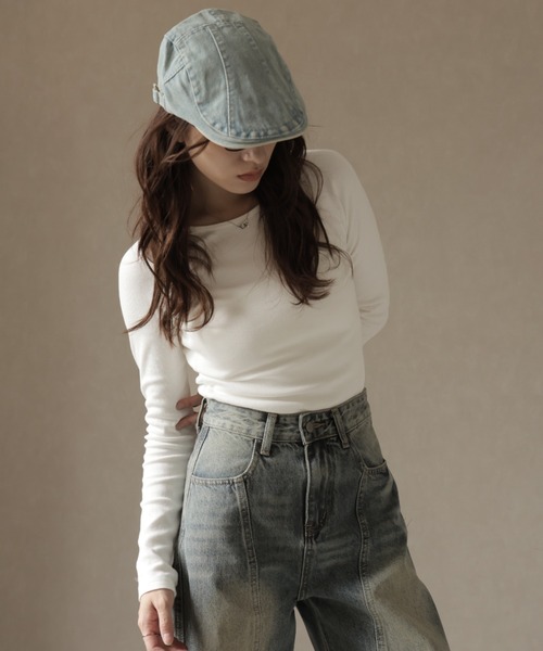 Ulysses（ユリシス）の「バックオープンカットアウトデザインカットソー（Tシャツ/カットソー・レディース・ブラック/ホワイト/グレー・F）」の16枚目の写真