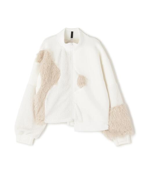 AULA AILA（アウラアイラ）の「AULA AILA/アウラアイラ/別注ボア＆ファーブルゾン（ブルゾン・レディース・ホワイト系2/ブラック・0）」の17枚目の写真