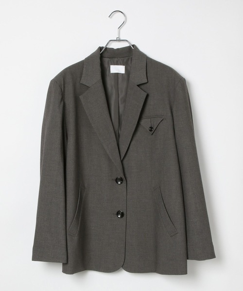 BAYFLOW（ベイフロー）の「【EF(エフ)】テーラードジャケット（WOMEN）（テーラードジャケット・レディース・ベージュ/チャコール・FREE）」の19枚目の写真