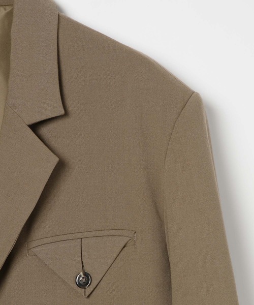 BAYFLOW（ベイフロー）の「【EF(エフ)】テーラードジャケット（WOMEN）（テーラードジャケット・レディース・ベージュ/チャコール・FREE）」の11枚目の写真