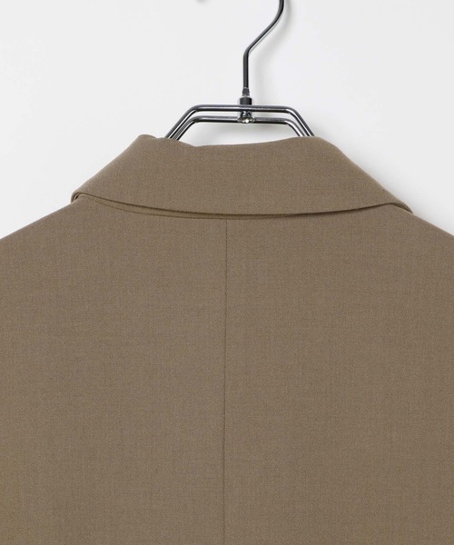 BAYFLOW（ベイフロー）の「【EF(エフ)】テーラードジャケット（WOMEN）（テーラードジャケット・レディース・ベージュ/チャコール・FREE）」の7枚目の写真