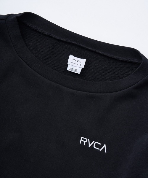 RVCA(ルーカ)の「RVCA レディース MINI RVCA OFF SHOULDER SWEAT SHIRT トレーナー 【2025年秋冬モデル】 @autumn/ルーカスウェットトレーナー(スウェット・レディース・ブラック/グレー/オフホワイト・MEDIUM/SMALL)」の12枚目の写真