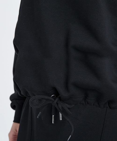 RVCA(ルーカ)の「RVCA レディース MINI RVCA OFF SHOULDER SWEAT SHIRT トレーナー 【2025年秋冬モデル】 @autumn/ルーカスウェットトレーナー(スウェット・レディース・ブラック/グレー/オフホワイト・MEDIUM/SMALL)」の8枚目の写真