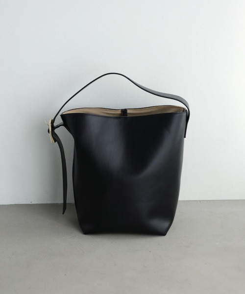 BABYLONE（バビロン）の「ワンハンドル2WAYトート（ハンドバッグ・レディース・ベージュ/ブラック・フリー）」の7枚目の写真