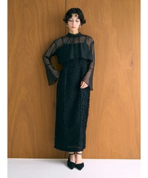 LAGUNAMOON｜ラグナムーンのドレス（ブラック/黒色系・長袖