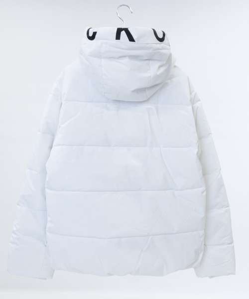 JOHN'S CLOSET（ジョンズクローゼット）の「【13】フードロゴ 中綿ジャケット（ダウンジャケット/コート・メンズ・ホワイト/ブラック・X-LARGE/LARGE/MEDIUM）」の3枚目の写真