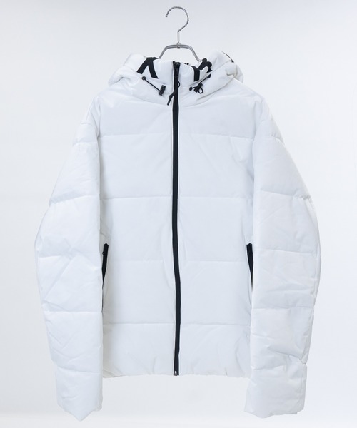 JOHN'S CLOSET（ジョンズクローゼット）の「【13】フードロゴ 中綿ジャケット（ダウンジャケット/コート・メンズ・ホワイト/ブラック・X-LARGE/LARGE/MEDIUM）」の17枚目の写真