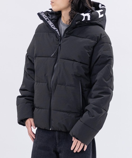 JOHN'S CLOSET（ジョンズクローゼット）の「【13】フードロゴ 中綿ジャケット（ダウンジャケット/コート・メンズ・ホワイト/ブラック・X-LARGE/LARGE/MEDIUM）」の12枚目の写真