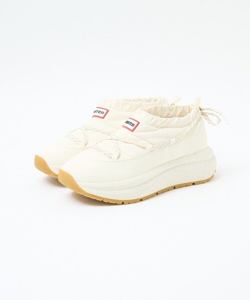 HUNTER(ハンター)の「【HUNTER/ハンター】厚底スリッポン/SLIPON TRAINER/厚底/スリッポン/お出かけ【WEB限定】(スリッポン・レディース・ブラック/オフホワイト・22/23/24/25)」の8枚目の写真