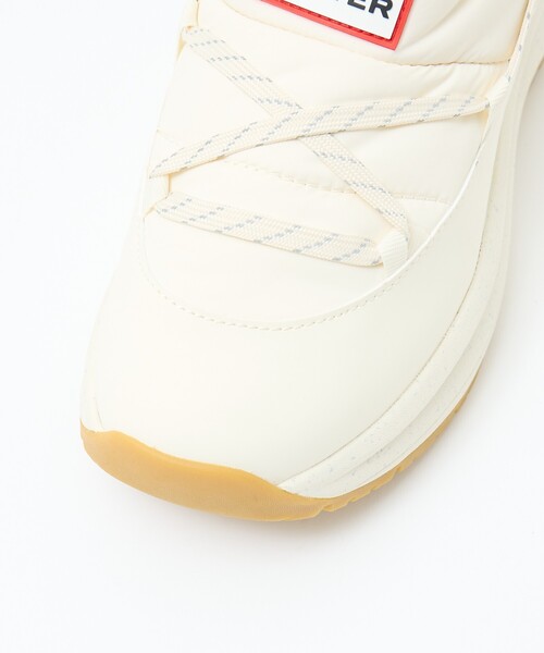 HUNTER(ハンター)の「【HUNTER/ハンター】厚底スリッポン/SLIPON TRAINER/厚底/スリッポン/お出かけ【WEB限定】(スリッポン・レディース・ブラック/オフホワイト・22/23/24/25)」の10枚目の写真