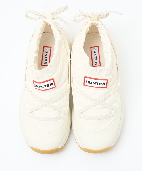 HUNTER(ハンター)の「【HUNTER/ハンター】厚底スリッポン/SLIPON TRAINER/厚底/スリッポン/お出かけ【WEB限定】(スリッポン・レディース・ブラック/オフホワイト・22/23/24/25)」の11枚目の写真