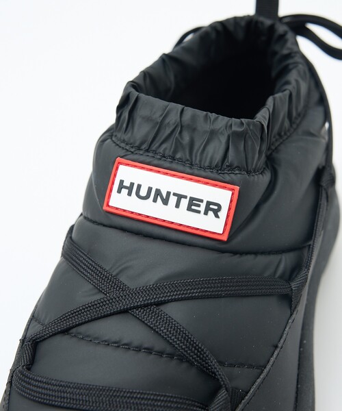 HUNTER(ハンター)の「【HUNTER/ハンター】厚底スリッポン/SLIPON TRAINER/厚底/スリッポン/お出かけ【WEB限定】(スリッポン・レディース・ブラック/オフホワイト・22/23/24/25)」の20枚目の写真