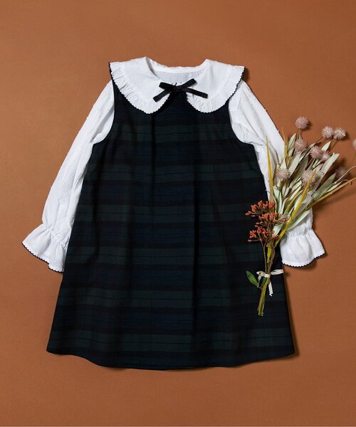 BREEZE(ブリーズ)の「フォーマルブラウス(シャツ/ブラウス・キッズ・アイボリー・90/100/110/120/130)」の8枚目の写真