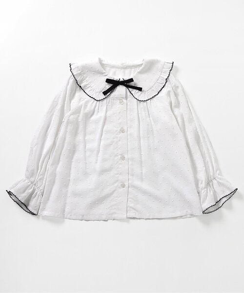 BREEZE(ブリーズ)の「フォーマルブラウス(シャツ/ブラウス・キッズ・アイボリー・90/100/110/120/130)」の9枚目の写真