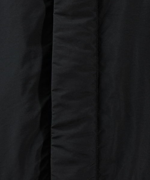 BAYFLOW（ベイフロー）の「ファイバー中綿フードブルゾン（ダウンジャケット/コート・メンズ・グレイッシュベージュ/ブラック・LARGE/MEDIUM）」の7枚目の写真