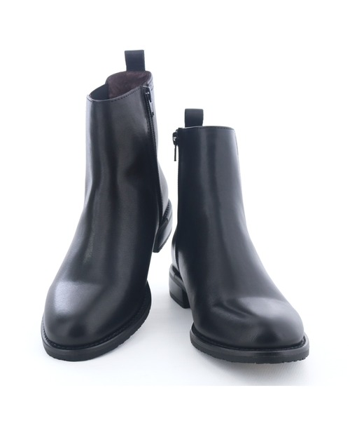 あしながおじさん（アシナガオジサン）の「防滑│サイドゴアブーツ　2410201（ブーツ・レディース・ブラウン/ブラック・24.5cm/24cm/23.5cm/23cm/22.5cm）」の18枚目の写真