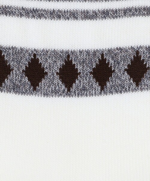 Steven Alan(スティーブンアラン)の「<ORIGINAL Charcoal> TREE SOCKS/ソックス(ソックス/靴下・メンズ・ホワイト/グレー系・FREE)」の6枚目の写真