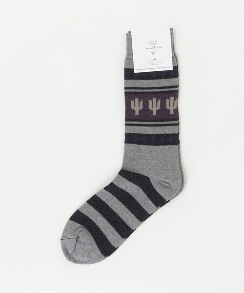 Steven Alan(スティーブンアラン)の「<ORIGINAL Charcoal> TREE SOCKS/ソックス(ソックス/靴下・メンズ・ホワイト/グレー系・FREE)」の9枚目の写真