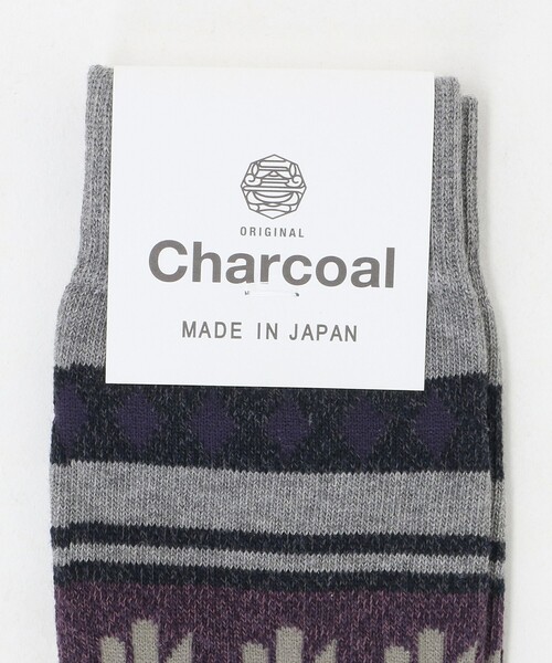 Steven Alan(スティーブンアラン)の「<ORIGINAL Charcoal> TREE SOCKS/ソックス(ソックス/靴下・メンズ・ホワイト/グレー系・FREE)」の10枚目の写真