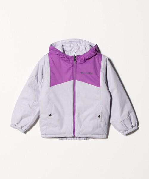 Columbia（コロンビア）の「＜Columbia＞ダブルフレーク 2 セット / キッズ（ブルゾン・キッズ・ロイヤルブルー/パープル・XS/XXS）」の4枚目の写真