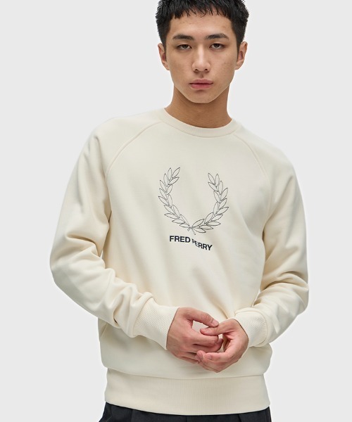 Outline Laurel Wreath Sweatshirt／アウトラインローレルリース