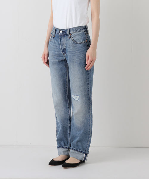 セール】LEVI'S/リーバイス 501'90s デニムパンツ A1959-0085（デニム