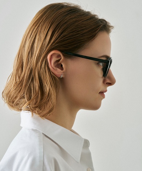 NUEF （ヌエフ）の「ウェリントン型｜クリアレンズ｜トレンド｜紫外線対策｜UVカット｜眼鏡｜NUEF｜（メガネ・レディース・ブラウン/ブラック・FREE）」の10枚目の写真