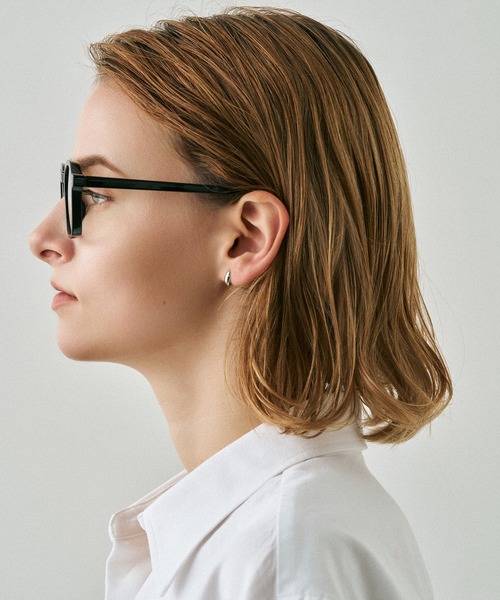 NUEF （ヌエフ）の「ウェリントン型｜クリアレンズ｜トレンド｜紫外線対策｜UVカット｜眼鏡｜NUEF｜（メガネ・レディース・ブラウン/ブラック・FREE）」の11枚目の写真